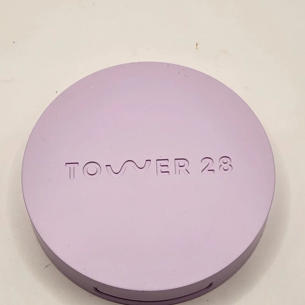 Tower 28 GetSet Blur + Set Pressed Powder Palisades Pink .35 Oz Talc-Free Matte
